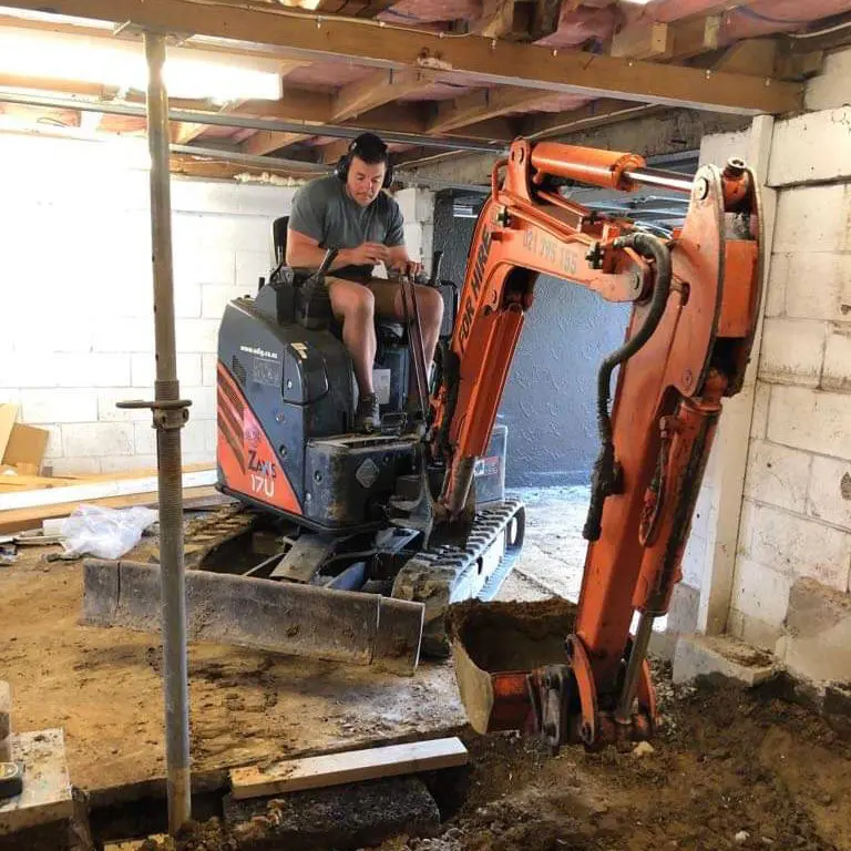 Cain Built EXTENSION excavation